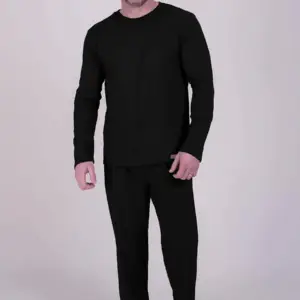 Pijama Masculino Longo Clássico – Preto