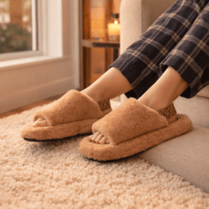 Pantufa Slipper Agata Caramelo
